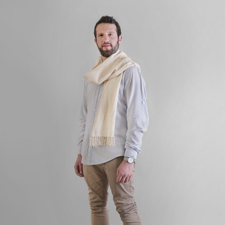 Cream Scarf Canaan Gallery