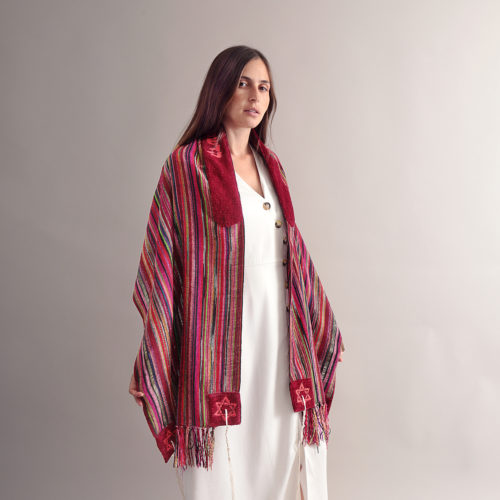 Levi (Red) Tallit - Canaan Gallery